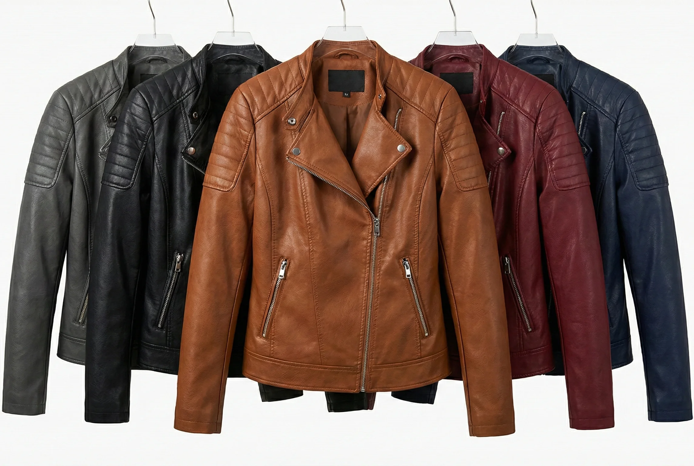 Chaqueta Cuero Sintetico