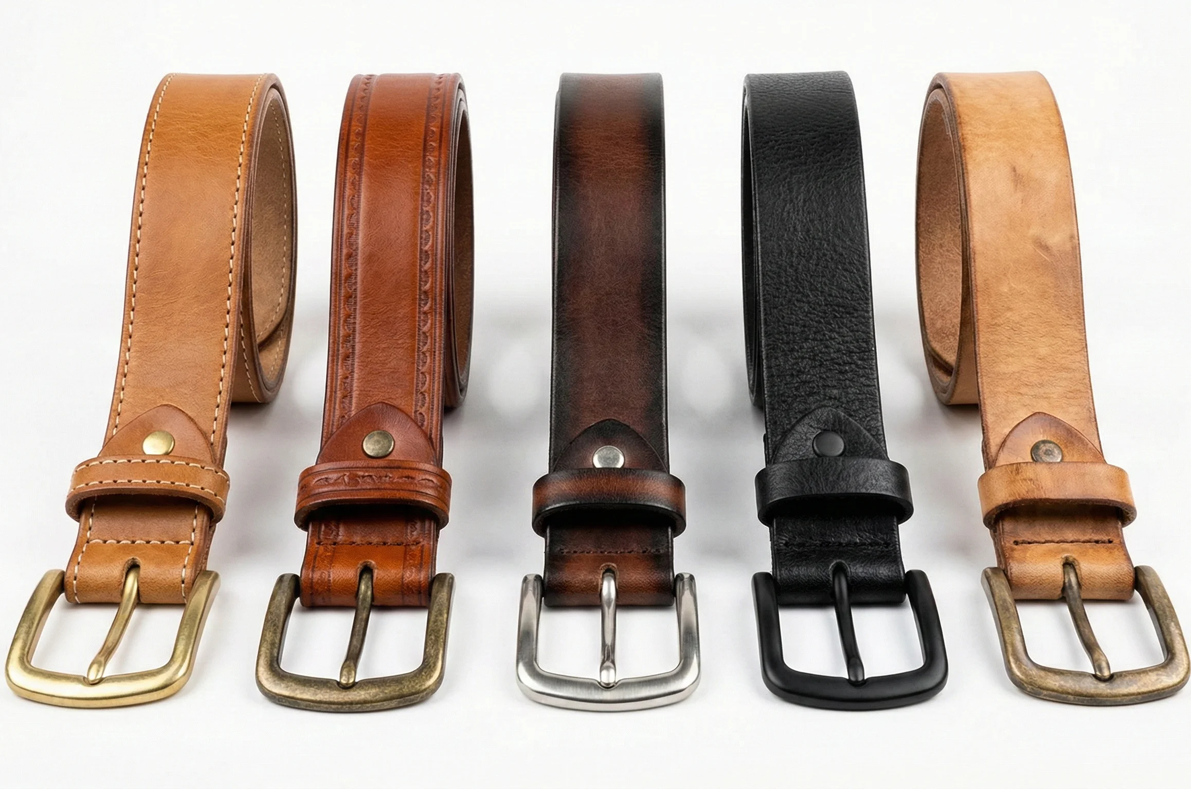 Cinturon Cuero Artesanal